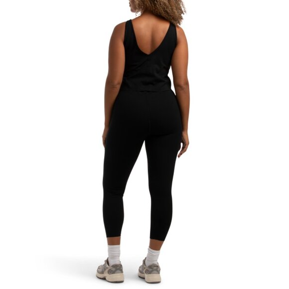 SPANX Very Black Deep Dive Booty Boost Jumpsuit - Picture 2 of 2